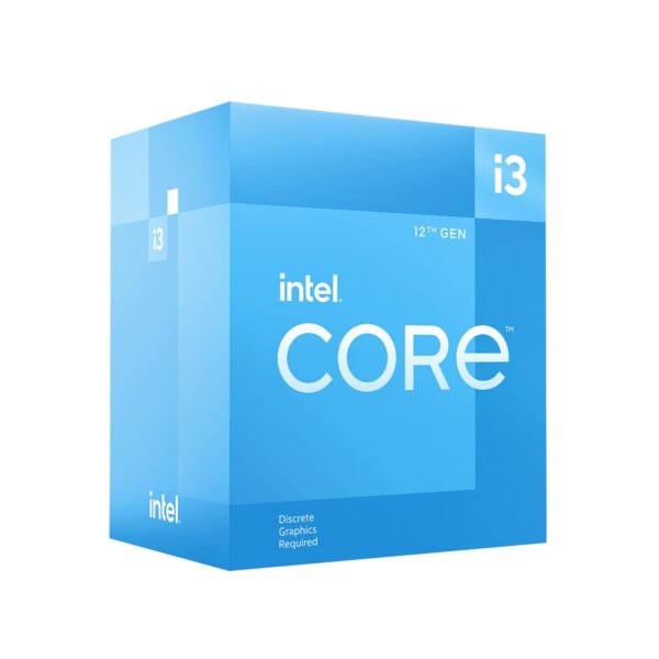 Intel Core i3-12100F Processor for LGA1700 Motherboards