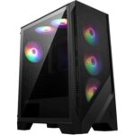 MSI MAG Forge 120A Airflow Mid Tower Gaming Cabinet with Auto RGB Fans