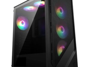 MSI MAG Forge 120A Airflow Mid Tower Gaming Cabinet with Auto RGB Fans