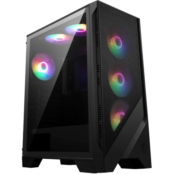 MSI MAG Forge 120A Airflow Mid Tower Gaming Cabinet with Auto RGB Fans