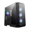 MSI MAG PANO M100R PZ Black Gaming Cabinet with ARGB Fans Mid Tower