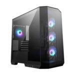MSI MAG PANO M100R PZ Black Gaming Cabinet with ARGB Fans Mid Tower