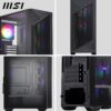 MSI PRO M050A Mini Tower Case with 4x ARGB Fans High Airflow