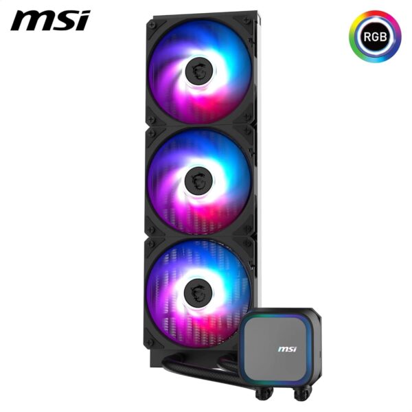 MSI Triple Fan 360mm ARGB CPU Liquid Cooler