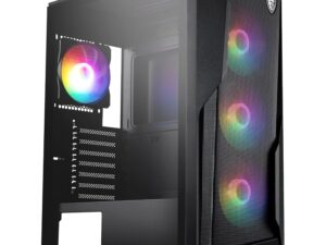 MSI MAG Forge 130A Airflow Mid-Tower Gaming Cabinet | Auto-ARGB Fans