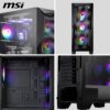 MSI MAG Forge 130A Mid Tower ATX Cabinet for Gaming PC