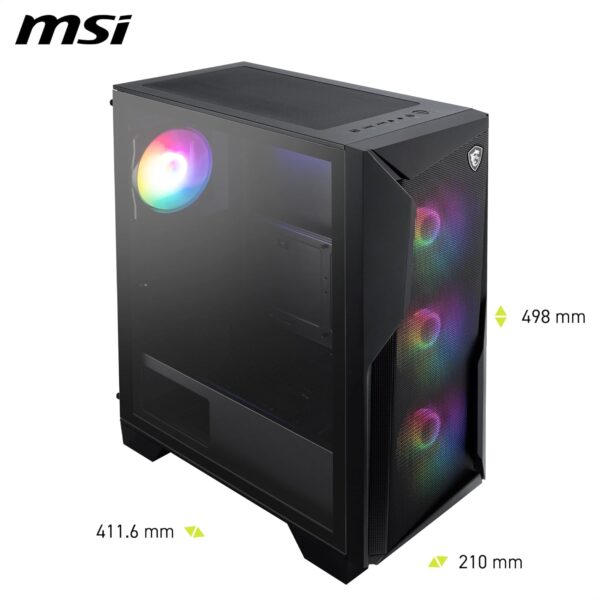 MSI MAG Forge 130A ATX Cabinet with Advanced Cooling Support