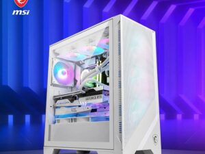 MSI MAG Forge 320R Gaming Cabinet with RGB Lighting