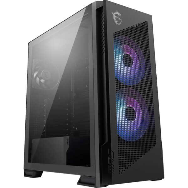 MSI MPG Velox 300R Airflow Gaming Cabinet with Dual Layer ARGB Fans