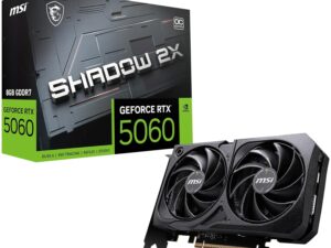 MSI GeForce RTX 5060 Shadow 2X OC 8GB GDDR7 graphics card