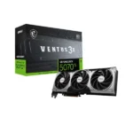 MSI GeForce RTX 5070 Ti Ventus 3X OC 16GB GDDR7 graphics card at padamshree infotech