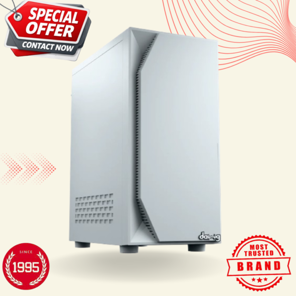 Dawg V 211 White M-ATX Mid Tower Case online
