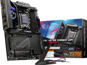 MSI MPG X870E Carbon WiFi AMD X870E Chipset DDR5 Motherboard
