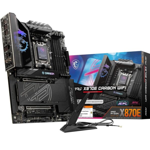 MSI MPG X870E Carbon WiFi AMD X870E Chipset DDR5 Motherboard