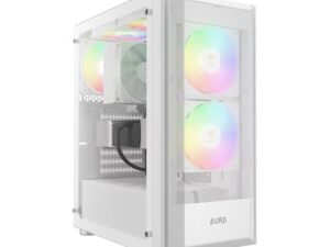 Gamdias Aura GC6 White High Airflow ARGB Cabinet