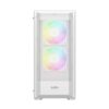 Gamdias Aura GC6 WH ARGB White ATX Mid Tower Gaming Cabinet