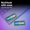 Crucial 4GB DDR4 RAM reliable and efficient system memory