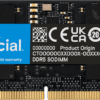 8GB DDR5 Crucial 5600MHz laptop RAM high speed memory