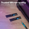 Crucial 16GB DDR5 4800MHz Laptop RAM for Multitasking
