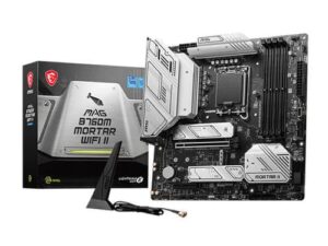 MSI MAG B760M Mortar WiFi II DDR5 Intel Core Gaming Motherboard at padamshreeinfotech