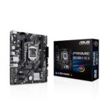 Intel LGA1200 Socket – Supports 10th & 11th Gen Intel CPUs Intel H510 Chipset for stable performance 2× DDR4 RAM Slots – Up to 64GB memory PCIe 4.0 x16 Slot for graphics card M.2 NVMe Slot (32Gbps) + 4× SATA ports for storage Realtek 1Gb Ethernet LAN for reliable networking HDMI, DisplayPort & VGA display outputs H510M-E R2.0 PRIME ASUS at padamshree infotech