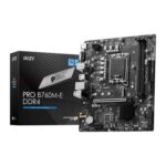 MSI B760M-E PRO DDR4 Motherboard for Intel 12th 13th 14th Gen Processors