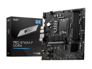 MSI PRO B760M-P DDR4 Intel LGA1700 Motherboard at padsmhree infotech