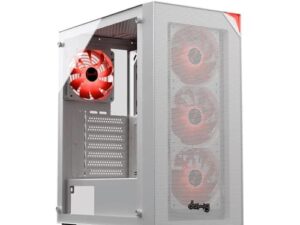 Dawg X 440 ARGB White ATX Mid Tower Gaming Case