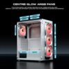 Dawg X440 White RGB Gaming Cabinet
