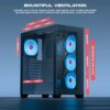 Dawg X 520 High Airflow Gaming Cabinet