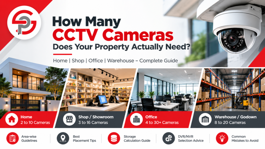 How Many CCTV Cameras Does Your Property Actually Need?